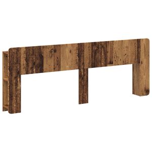 vidaXL Posteljna glava s shranjevanjem Star les Inženirski les