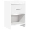 vidaXL Posteljne mize Bela 40 x 30 x 60 cm Inženirski les