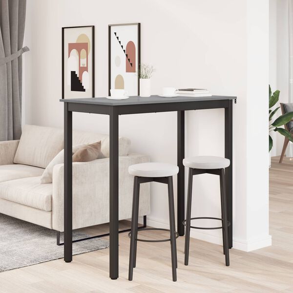 vidaXL Jedilne mize Konstruiran les