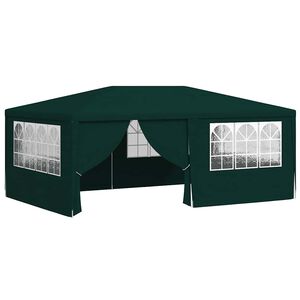 vidaXL Profesionalen vrtni &scaron;otor s stranicami 4x6 m zelen 90 g/m&sup2;