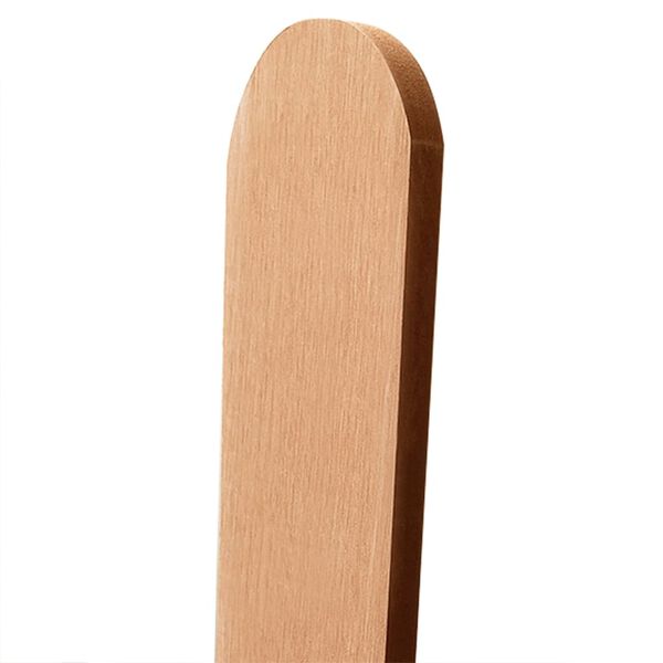 vidaXL Ograja WPC 200x120 cm