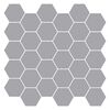 vidaXL &Scaron;esterokotna plo&scaron;čica 50 kos Siva 30 x 30 cm Poliuretan in PET