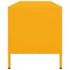 vidaXL TV omarica gorčično rumena 135x39x43,5cm hladno valjano jeklo