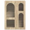vidaXL Strani &scaron;al Sonoma hrast 59 x 35 x 80.5 cm Konstruiran les