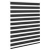 vidaXL Zebrasto Senčilo 140 x 175 cm Črne Barve