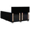vidaXL Box spring posteljni z vzmetnico črn 140x190 cm blago
