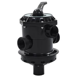 vidaXL Ventil z več priključki za pe&scaron;čeni filter ABS 1,5" 6-smerni