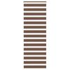 vidaXL Zebra zavesa rjava 70x230 cm &scaron;irina blaga 65,9 cm poliester