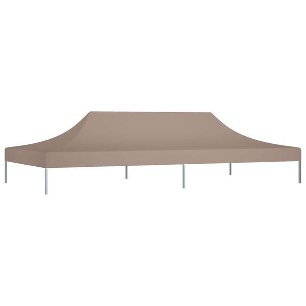 vidaXL Streha za vrtni &scaron;otor 6x3 m taupe 270 g/m&sup2;