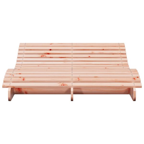 vidaXL Ležalnik 205x110x31,5 cm trden les douglas