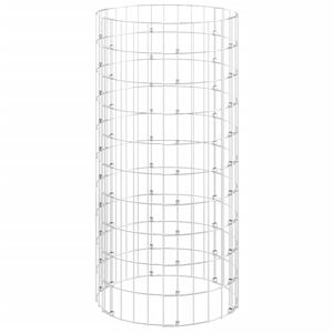 vidaXL Vrtni kompostnik &Oslash;50x100 cm pocinkano jeklo