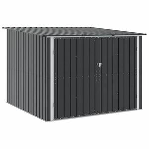 vidaXL Kolesarska lopa 3 kos Antracit 216 x 207 x 158 cm Kovina