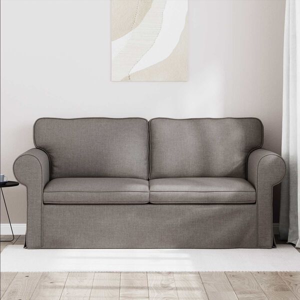 vidaXL Kavč Taupe 175 x 82 x 80 cm blago