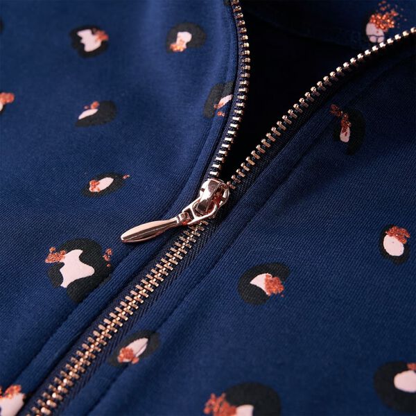 Otro&scaron;ki pulover s kapuco mornarsko modra 116