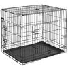 @Pet Pasji transportni boks kovinski 107x70x77,5 cm črn