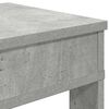 vidaXL Regal za čevlje Concrete Oak 80x30x98 cm inženirski les