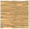 vidaXL Pravokotna miza 80 x 80 x 3,2 cm Kvadrat Masiven les akacije