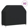 vidaXL Pokrivalo za žar 2 kosa 140x58x106 cm 420D oxford
