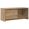 vidaXL Komplet TV omaric 90 x 35 x 40 cm Umetni hrast Inženirski les