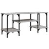 vidaXL TV omarica siva sonoma 102x35x45,5 cm inženirski les