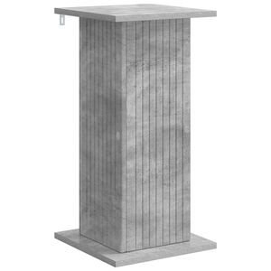 vidaXL Stojalo za rastline Betonsko siva 30,5 x 30 x 60,5 cm