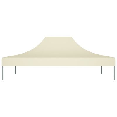 vidaXL Streha za vrtni šotor 4x3 m krem 270 g/m²