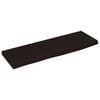 vidaXL Stenska polica temno rjava 60x20x2 cm trdna hrastovina