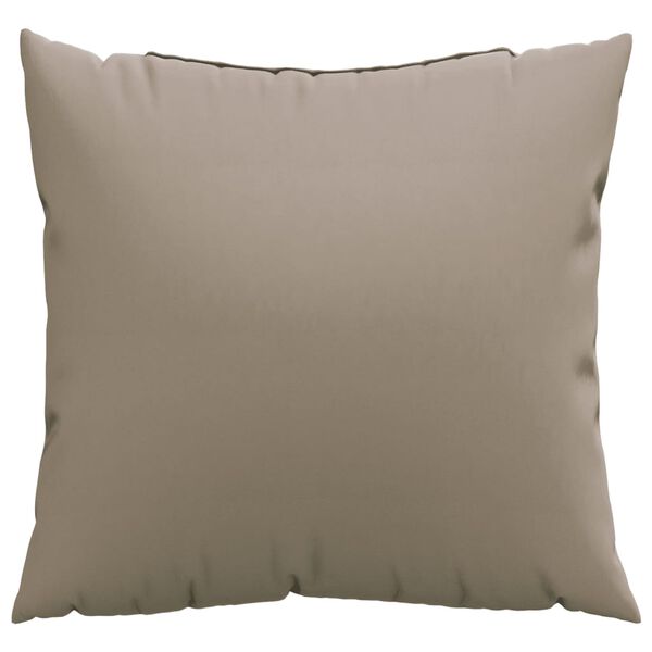 vidaXL Blazine za kavč 4 kosa taupe 40x40 cm blago
