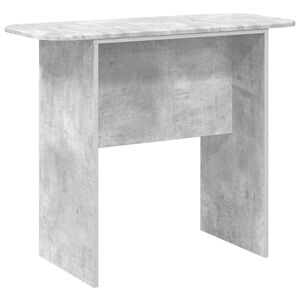 vidaXL Konzolna miza Betonsko siva 93 x 40 x 75 cm Inženirski les