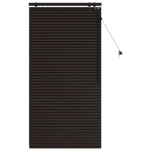 vidaXL Venecijanska žaluzija Temno rjava 80 x 160 cm 35 mm