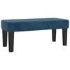 vidaXL Klop temno modra 70x30x30 cm žamet
