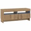 vidaXL LED TV omarica Artisan hrast Inženirski les