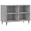 vidaXL TV omarica siva sonoma 69,5x30x50 cm inženirski les
