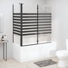 vidaXL Črtasta tu&scaron; kabina 120x68x130 cm kaljeno steklo
