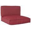 vidaXL Set blazin za palete Oxford tkanina Bež 80 x 80 x 52 cm