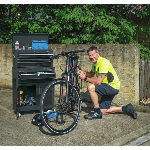 Draper Tools Omara / skrinja za orodje na kolesih Combo 61,6x33x99,8cm