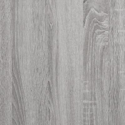 vidaXL Nočna omarica siva sonoma 40x35x70 cm inženirski les