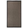 vidaXL Zunanja preproga plo&scaron;čato tkanje 80x150 cm temno rjava