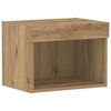 vidaXL Komplet TV omaric 40 x 30 x 30 cm Umetni hrast Inženirski les