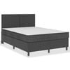 vidaXL Posteljni okvir boxspring sivo blago 180x200 cm