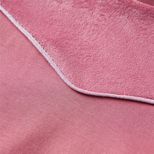 Otroški pulover žametna krpanka malina 92