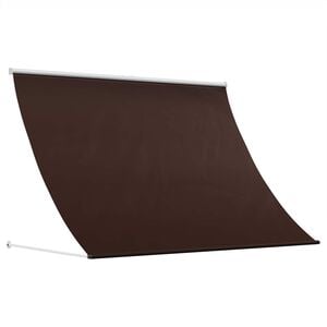 vidaXL Senčnik Rjava 250 x 150 cm 180 g / m&sup2; poliester s PU premazom