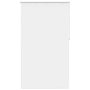 vidaXL Rolo zatemnjena bela 140x230cm &Scaron;irina tkanine 136,6cm poliester