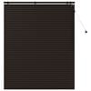vidaXL Venecijanska žaluzija Temno rjava 135 x 160 cm 35 mm
