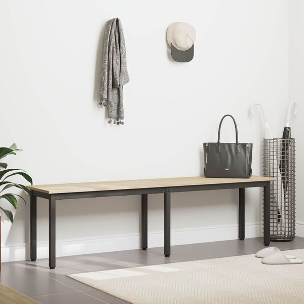 vidaXL klop Sonoma 160 x 35 x 45 cm Konstruiran les