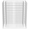 vidaXL Visoka greda gabion pocinkano jeklo 90x50x100 cm