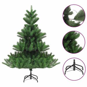 vidaXL Umetna novoletna jelka kavka&scaron;ka zelena 120 cm