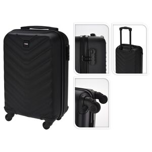 Kovček ProWorld Diamond Design 28 L črne barve