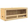 vidaXL Terarij Rjava 100 x 40 x 40 cm OSB