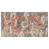 vidaXL Preproga ORIZ Oranžna 80 x 150 cm 100% poliester